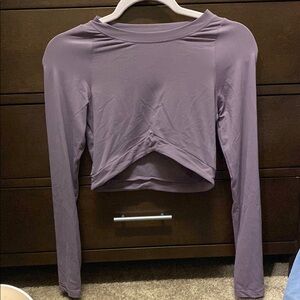 Alphalete Lavender Long Sleeve Top